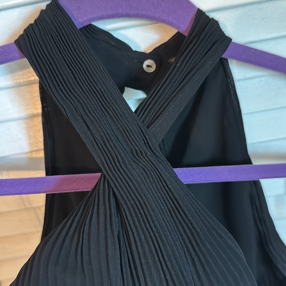 Zara twist front plissé halter tank top trafaluc - Picture 2 of 7